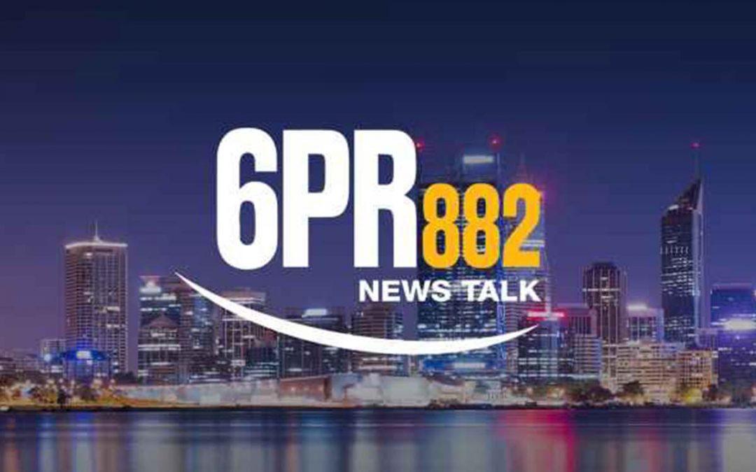 DRT WA Manager Wayne O’Brien on ‘The Catch-Up’ Perth Radio 6PR